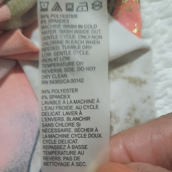 Alia Floral Blouse - Coral and Olive - Picture 6 of 6